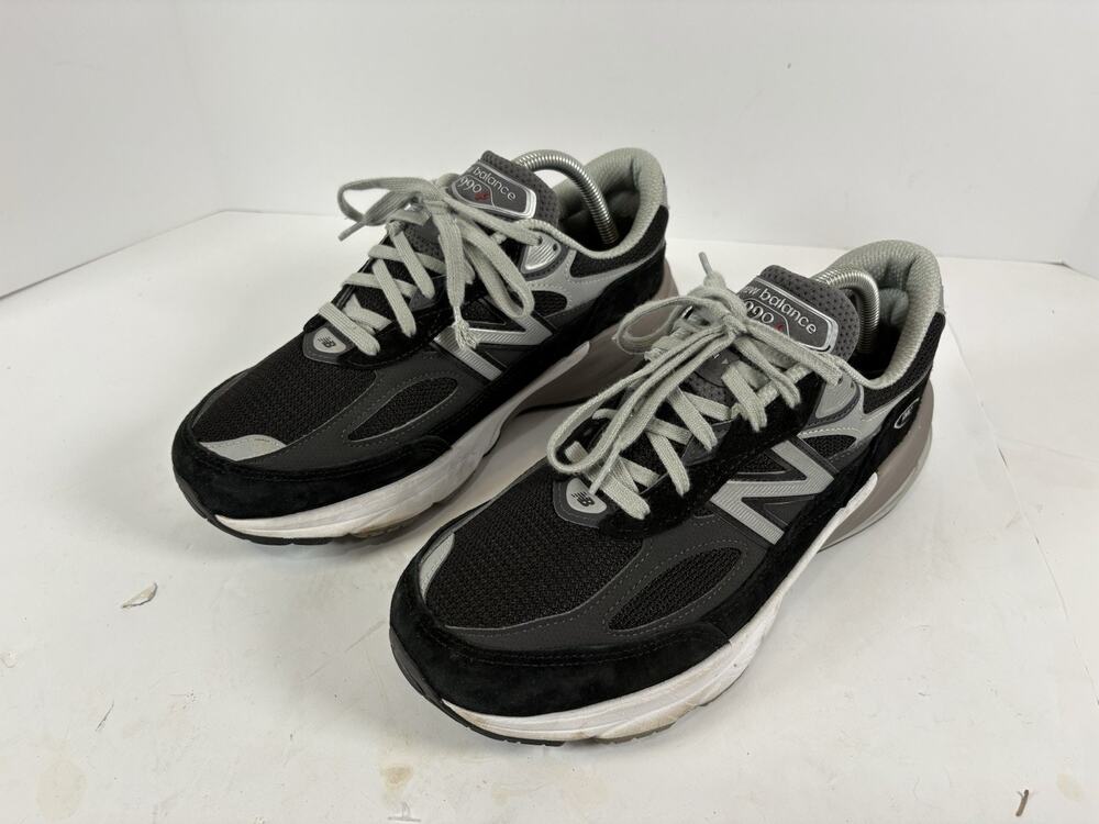 Size 10 - New Balance 990v6 Made in USA Black Silver W